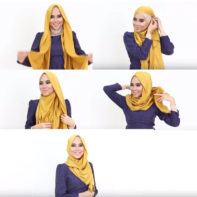 لفة حجاب ناعمة وحيوية