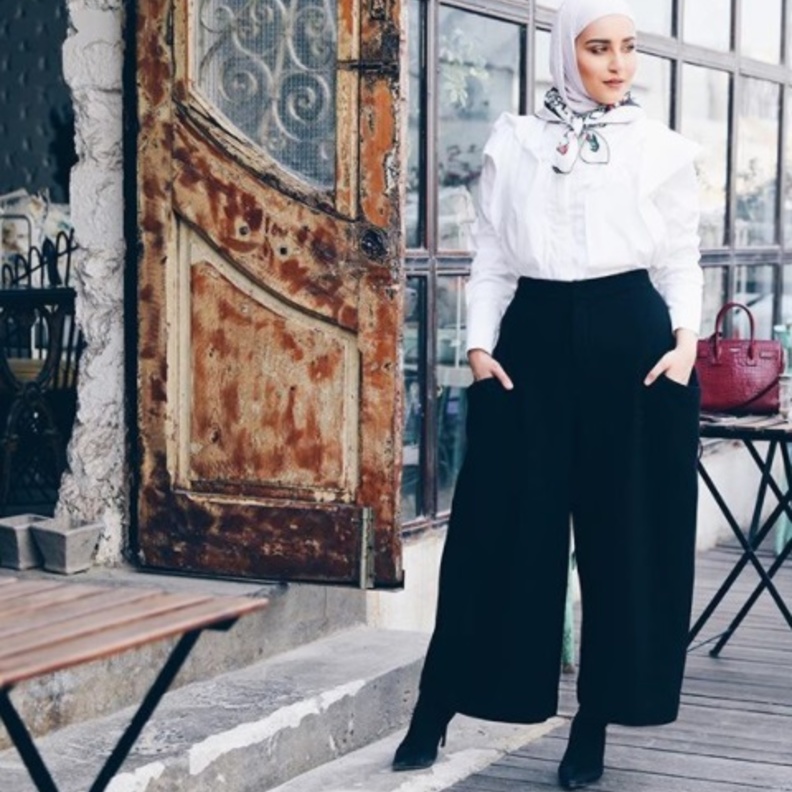 اعتمدي اللون الأبيض على طريقة فاطمة حسام