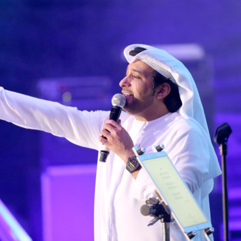 صوت الامارات عيضة المنهالي يشعل فعاليات مهرجان ام الامارات 