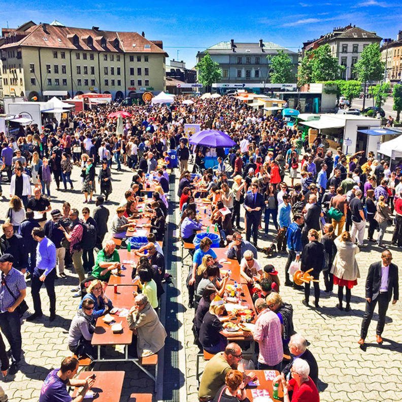 مدينة لوزان السويسرية