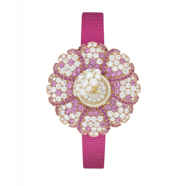 ساعات الماس وأحجار كريمة لمناسبات ربيع 2018