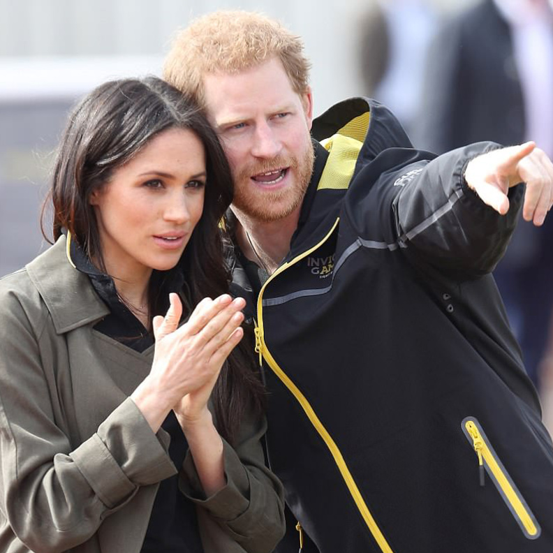 الأمير هاري وميغان ماركل يحضران تصفيات في دورة ألعاب انفيكتس