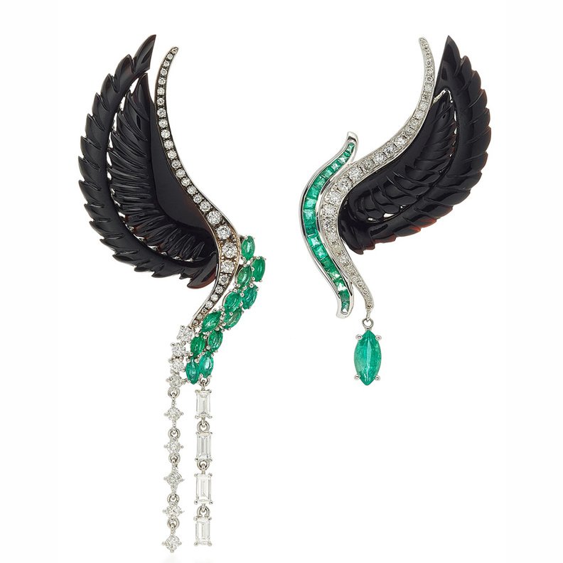 أقراط سهرة بالأحجار الكريمة .. فخامة تسحر الأنظار