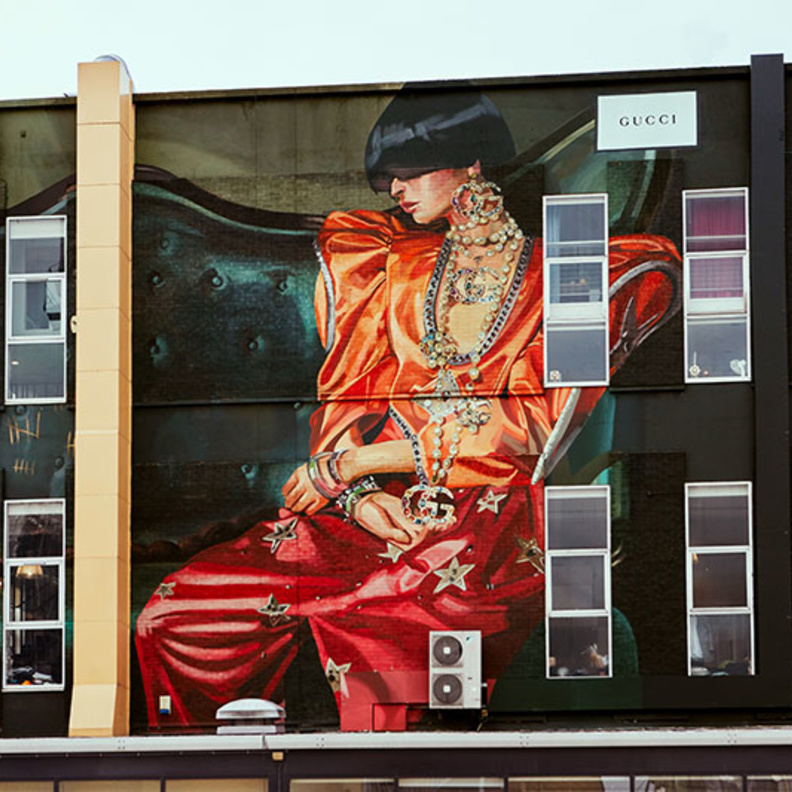 إليكم مجموعة #GucciHallucination المحدودة الاصدار من ابداع الفنانة إغناسي مونريال.