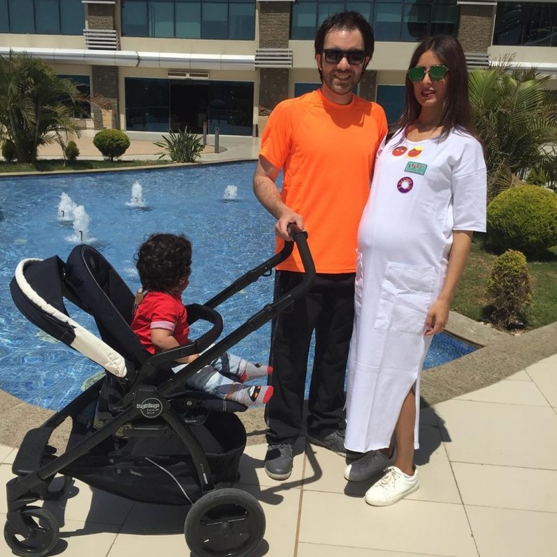 شريف رمزي يكشف عن صورة طفلته