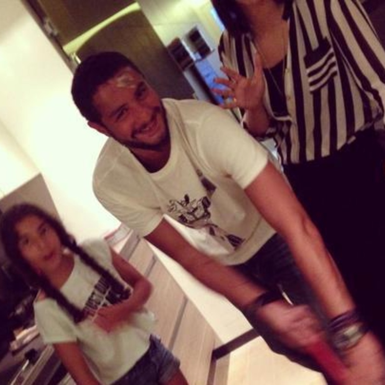 أحمد لفيشاوي وابنته