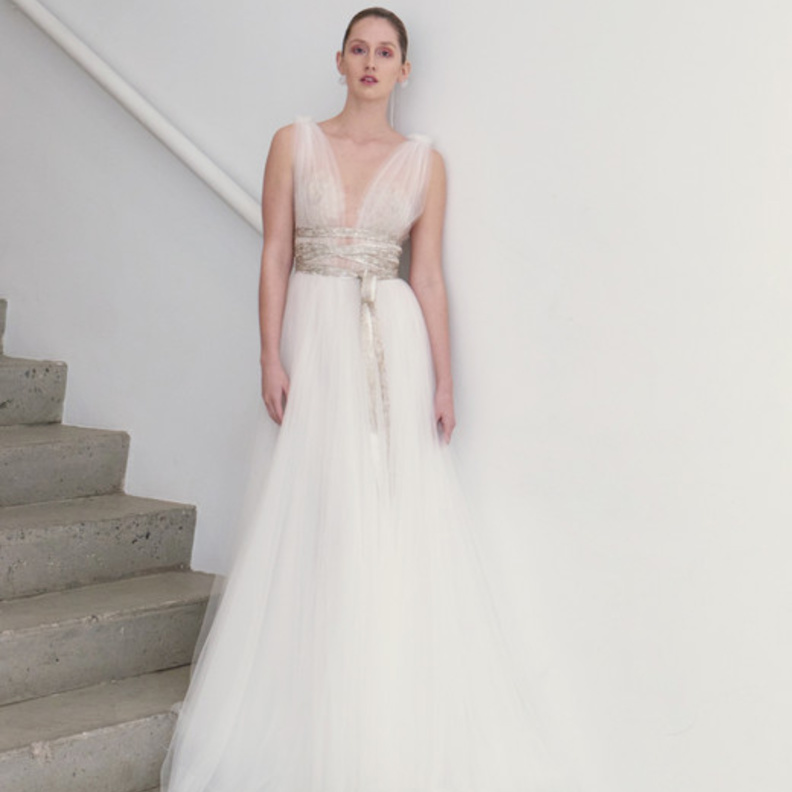 فساتين زفافFrancesca Miranda ربيع 2019 في اسبوع الموضة العرائسي نيويورك