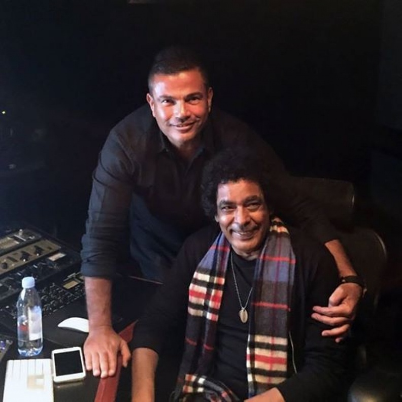 عمرو دياب ومحمد منير