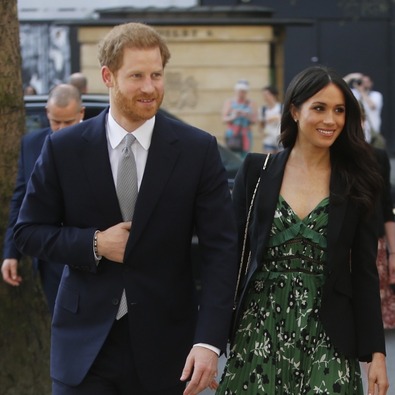 الأمير هاري وميغان ماركل في حفل استقبال دورة ألعاب انفيكتس