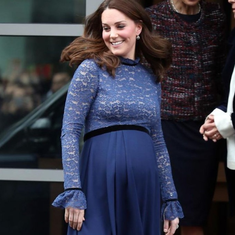 كيت ميدلتون دخلت المستشفى من باب سري