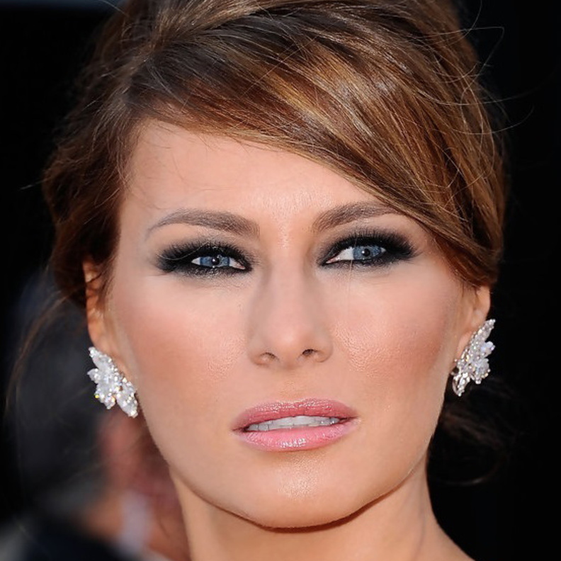 خطوط تجاعيد ميلانيا ترامب تفضح عمرها