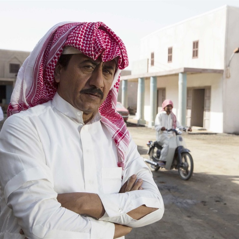 ناصر القصبي وعبد الإله السناني أبطال مسلسل العاصوف 