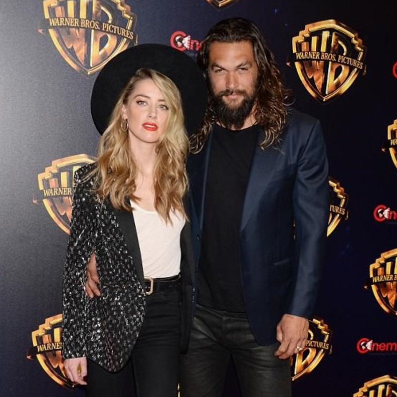 جايسون موموا وأمبر هيرد