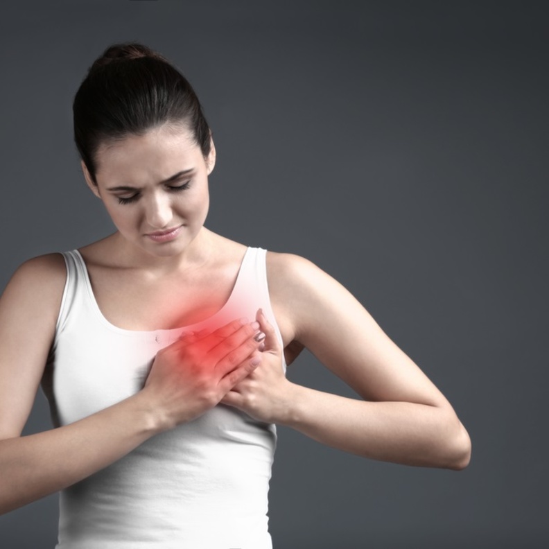 اعراض الازمة القلبية عند النساء