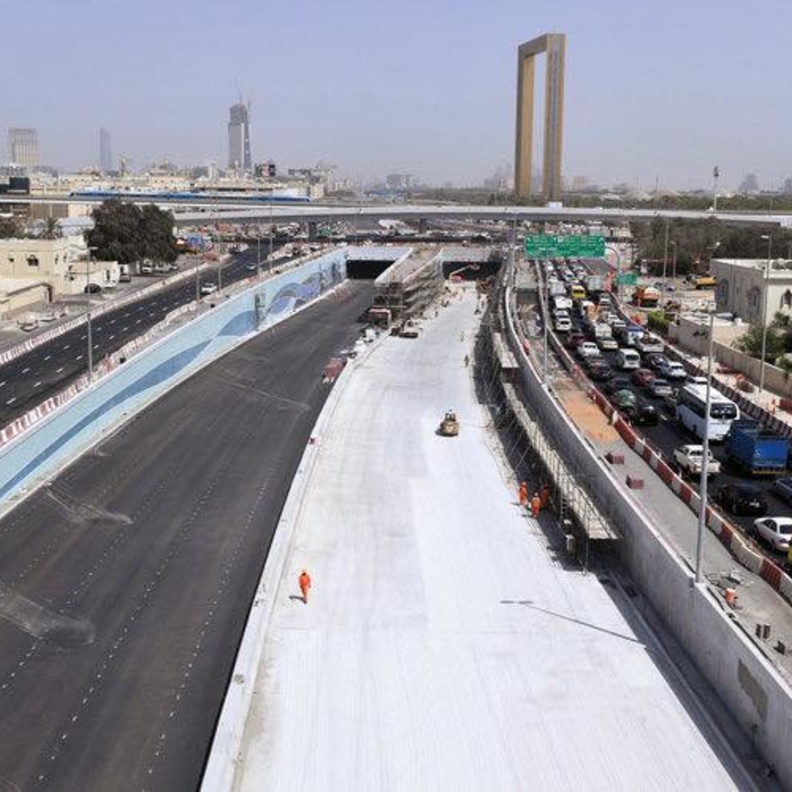 افتتاح نفق في شارع الشيخ راشد الخميس المقبل 