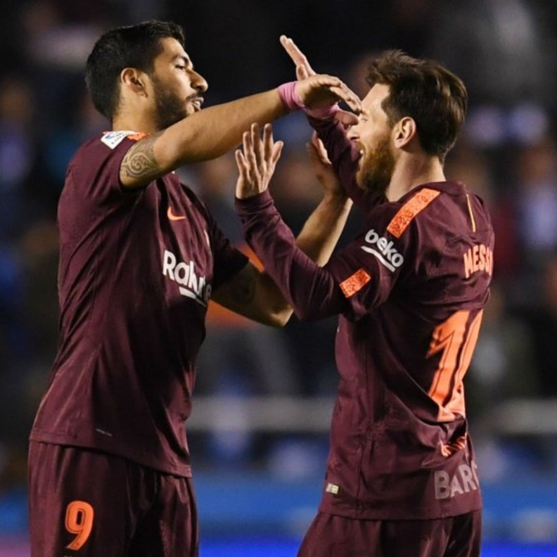 برشلونة توج بالثنائية