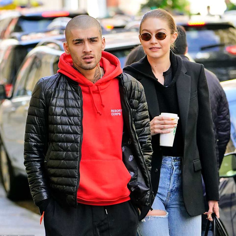 زين مالك وجيجي حديد