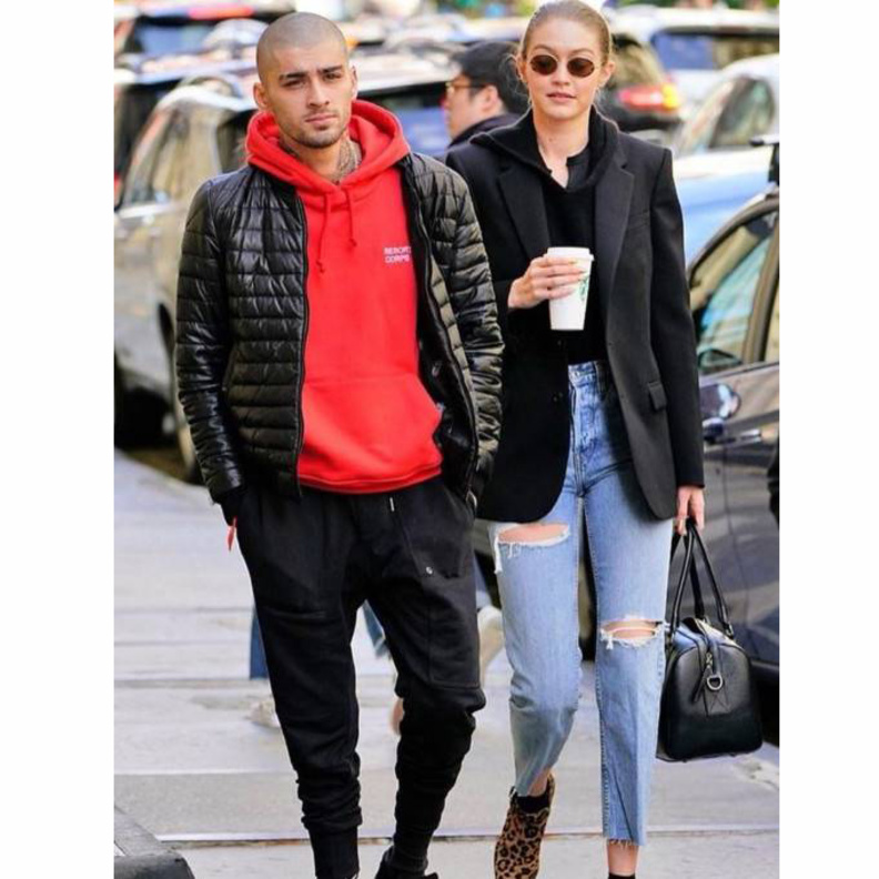  جيجي حديد وزين مالك بموضة شبابية ومناسبة لاطلالات النهار