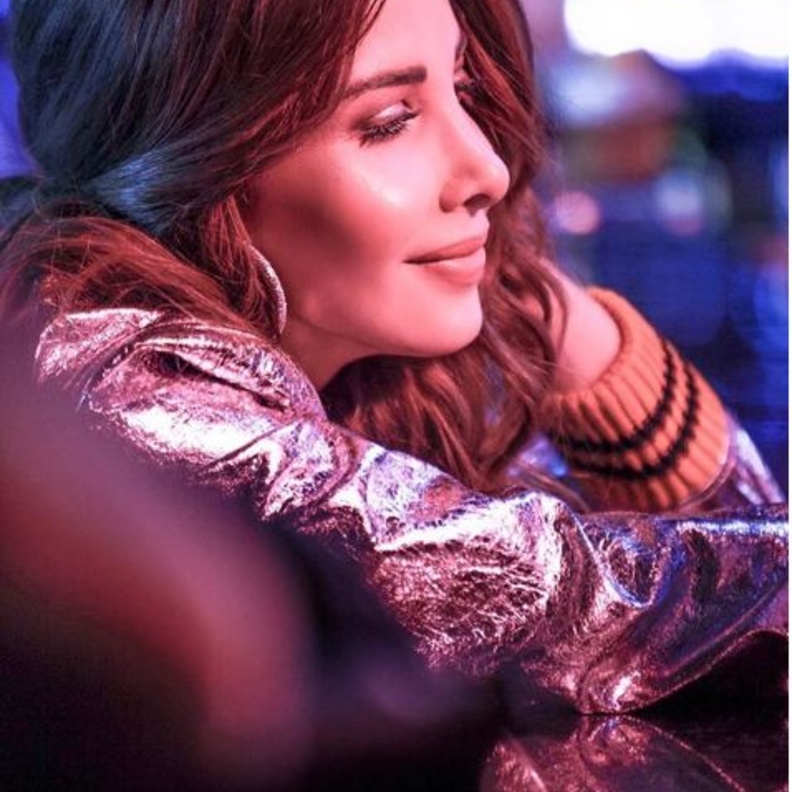 نانسي عجرم مع زوجها في صورة سابقة لهما