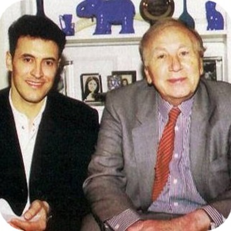 نزار قباني وكاظم الساهر