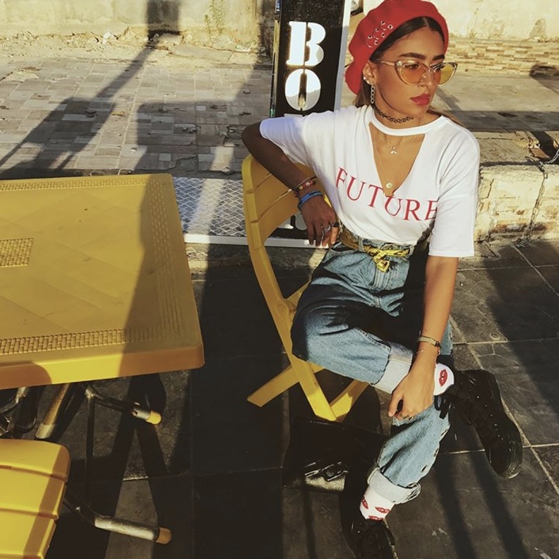 ستايل المدونة السعودية جوري الميمان