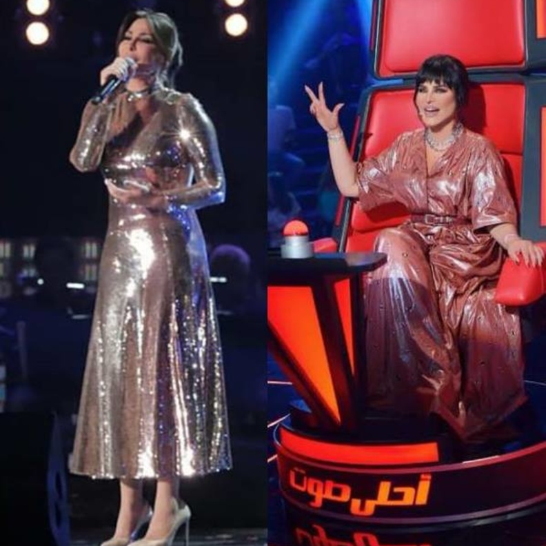 اطلالة اي نجمة كانت الاجمل احلام ام اليسا؟