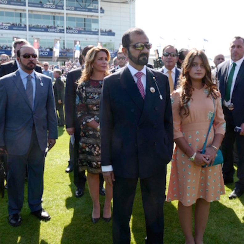  الشيخ محمد بن راشد يشهد سباق جينيز الإنجليزي