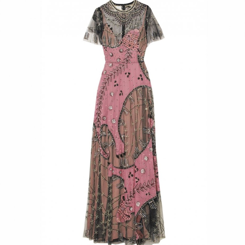 فستان من الشيفون من VALENTINO