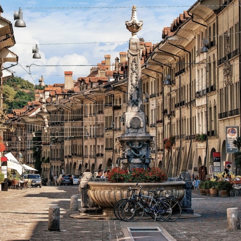 من الجزء القديم من برن