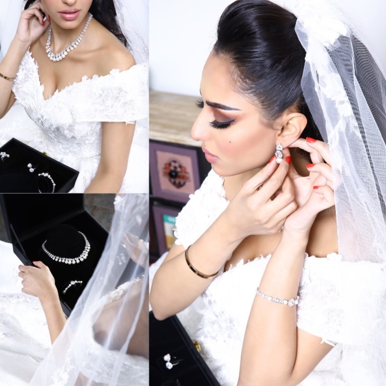 لقطة عروس من المصورة السعودية هاجر المتعب