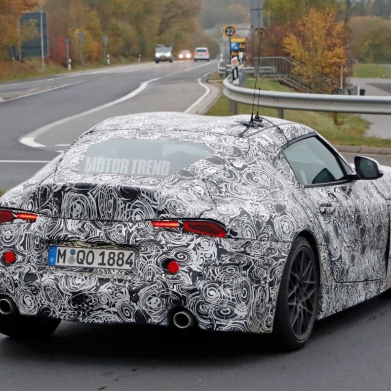 تويوتا تختبر سيارة Supra الرياضية