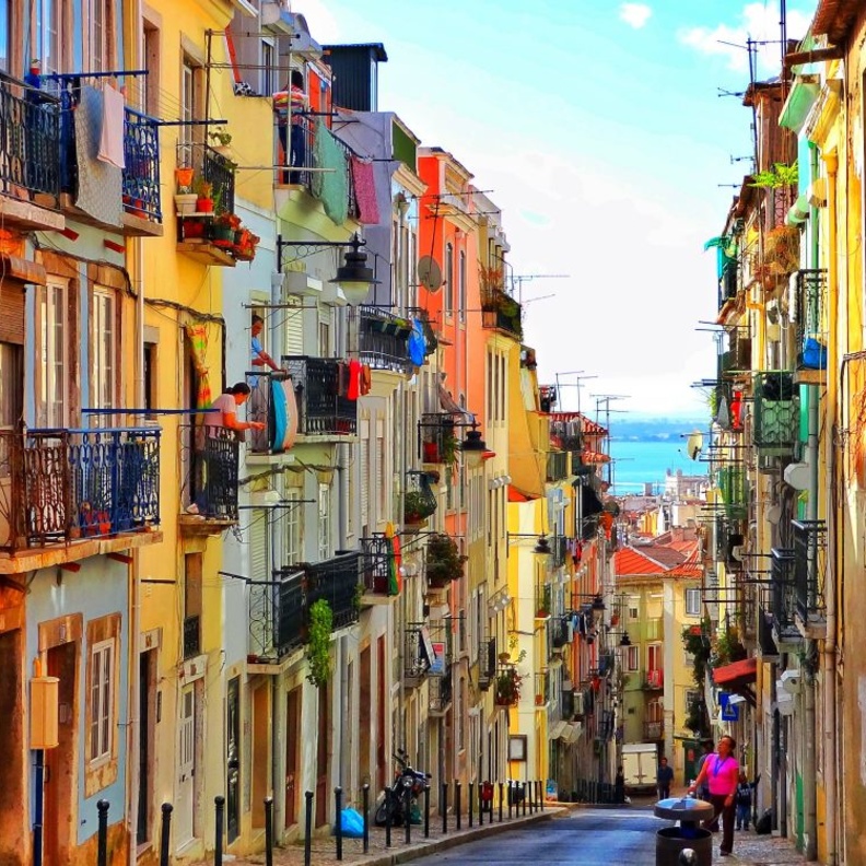 متعة السياحة في لشبونة