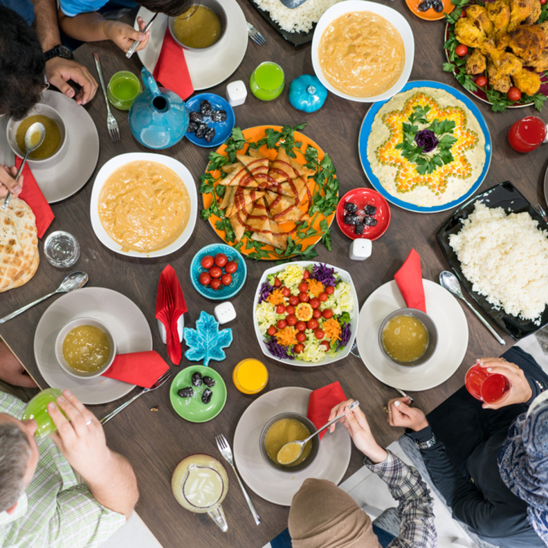 اتيكيت العزومات في رمضان 2018