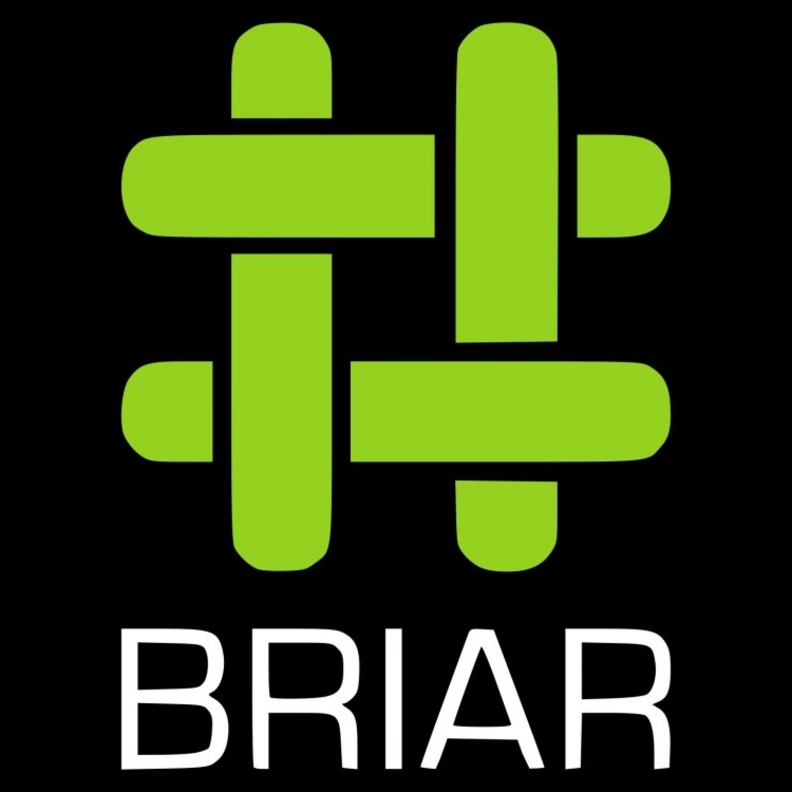 يستخدم تطبيق Briar شبكة Tor لارسال الرسائل و تلقيها بشكل آمن