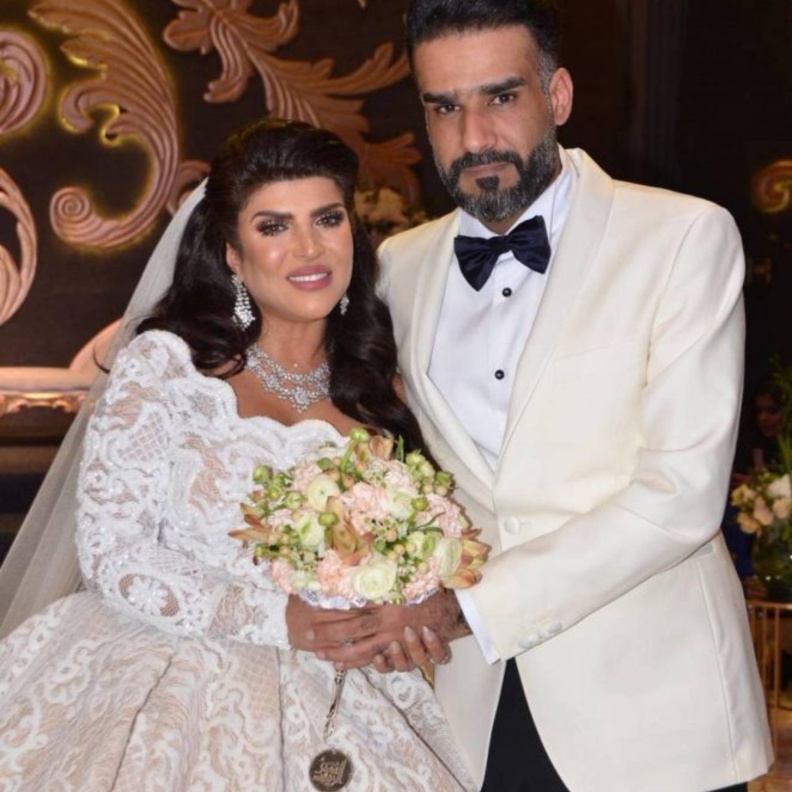 رؤى الصبان الى جانب حمود الفايز