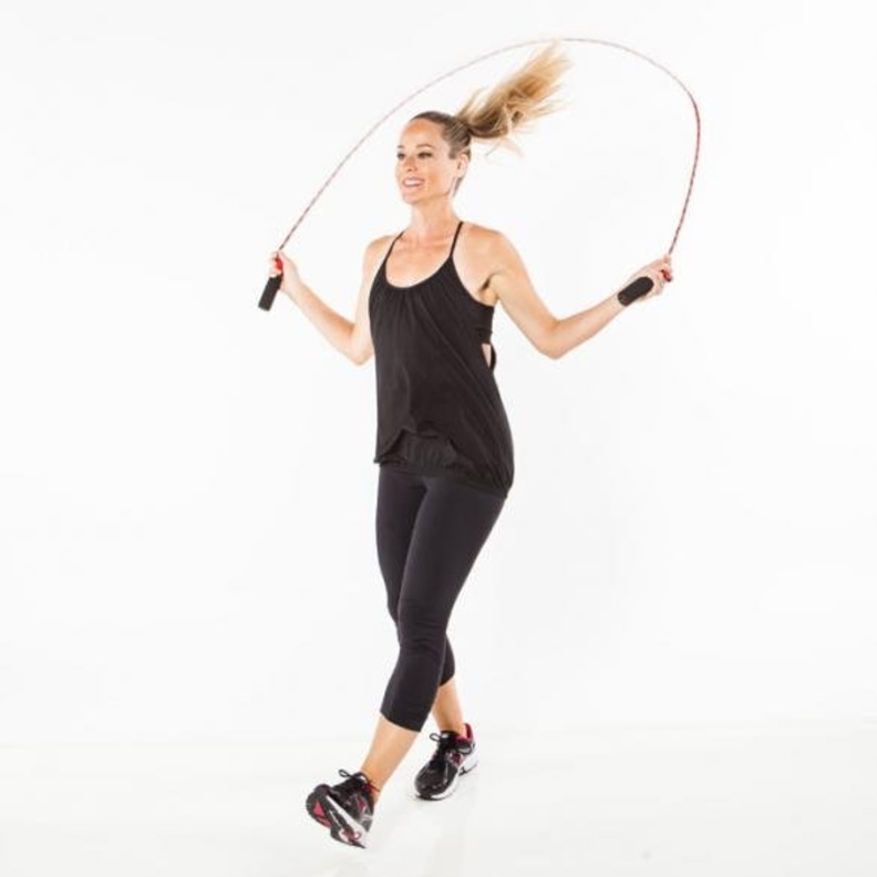 تمارين نط الحبل تساعد على التخسيس و حرق الدهون