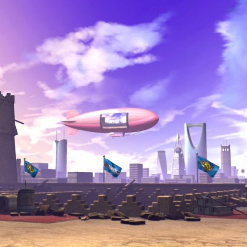 قصر المصمك في لعبة كينغ أوف فايترز