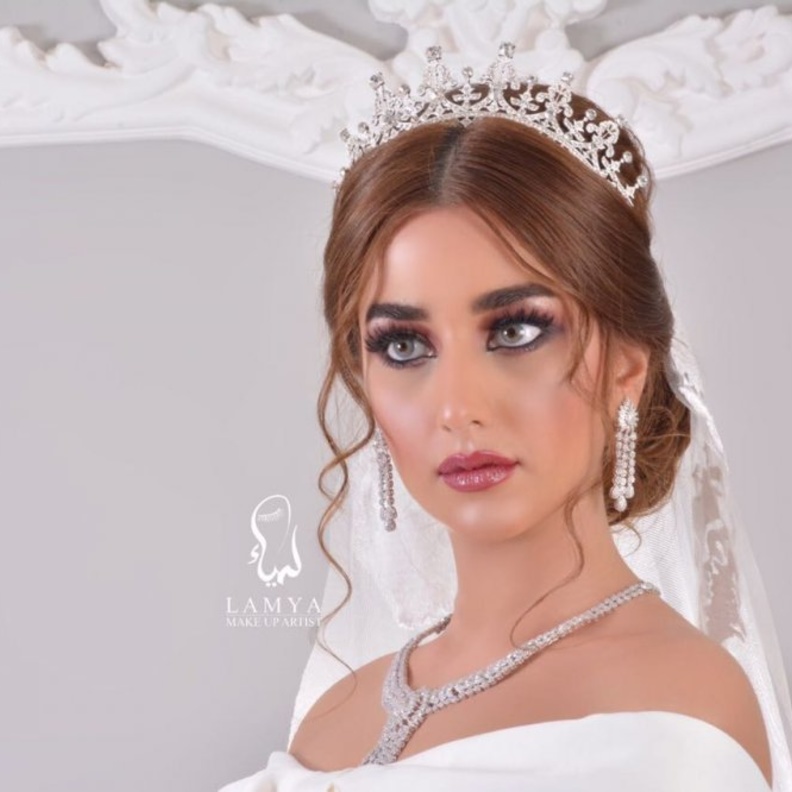 من مكياج الميك اب ارتست السعودية لمياء