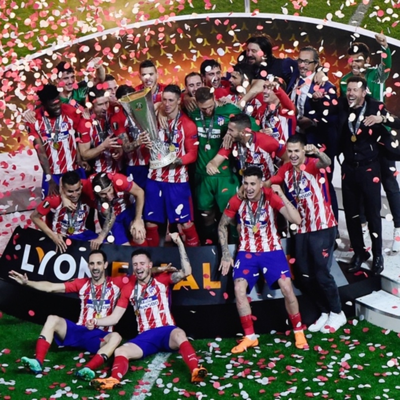 لقب ثالث لفريق أتلتيكو مدريد في الدوري الأوروبي