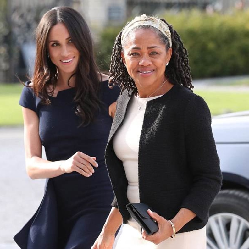 ميغان ماركل ووالدتها
