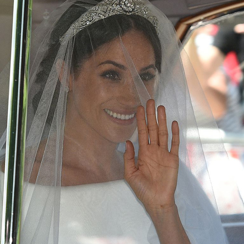 ميغان ماركل والأمير هاري في حفل زفافهما
