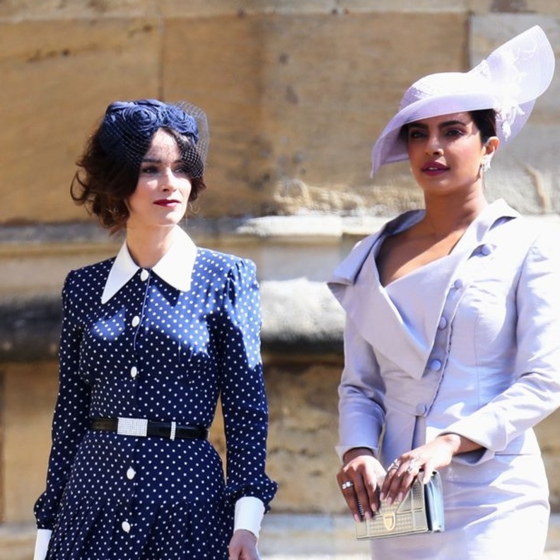 هكذا أطلت بريانكا تشوبرا في حفل الزفاف الملكي