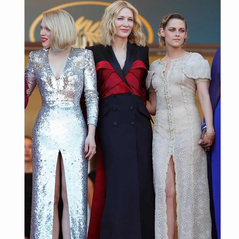 تصفيق حار م قبل اعضاء لجنة التحكيم للمثلة كيت بلانشيت