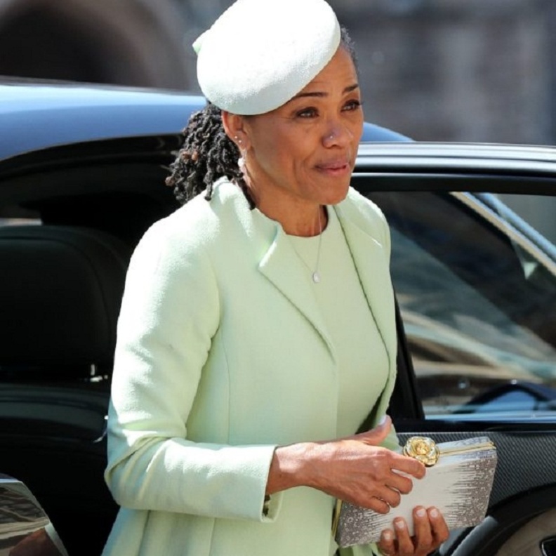 والدة ميغان ماركل مع الامير تشارلز