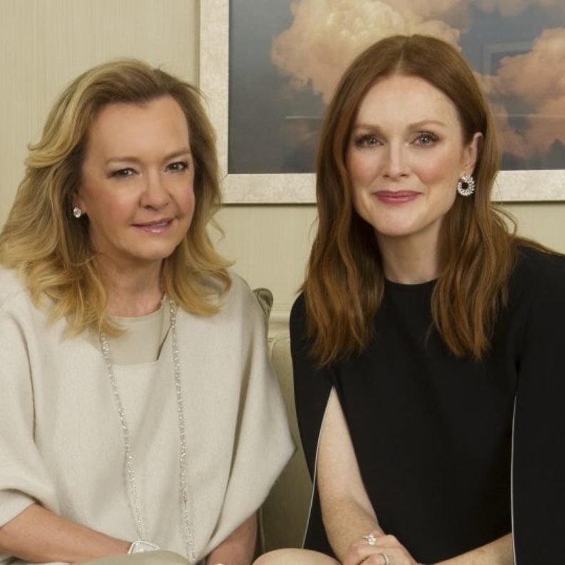 كارولين شوفيلي مع جوليان مور