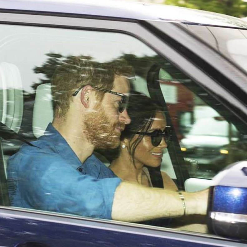 أول ظهور علني للأمير هاري وميغان ماركل بعد الزواج