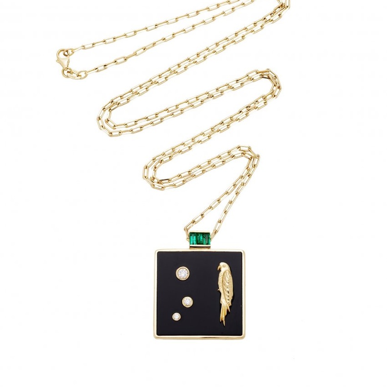 سلسلة من أنيسا كيرميتش أقراط من سوزان فوستر Susan Foster