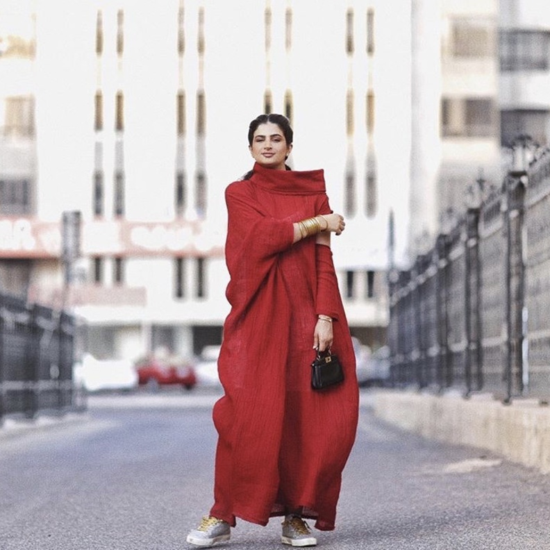 يلدا بإطلالة من 3 seasons