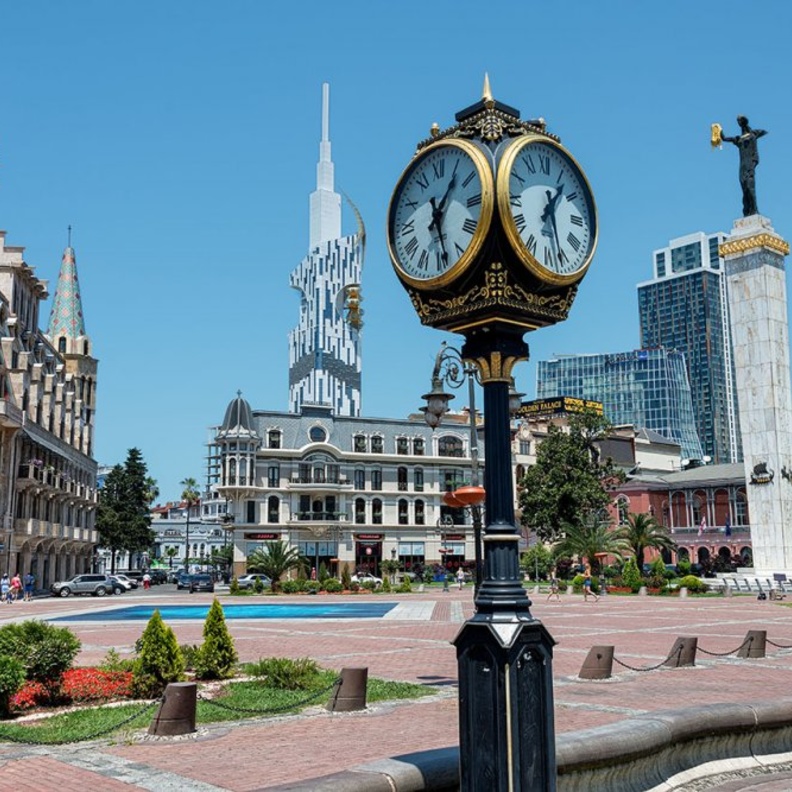 مجموعة من الاطباق الجورجية