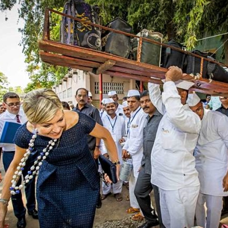  الملكة ماكسيما زارت تاج محل